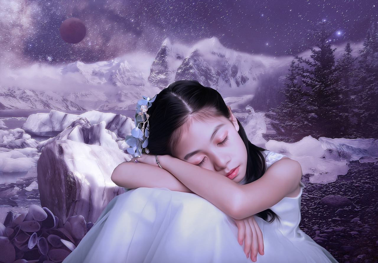 Immagine romantica con frasi dolci per augurare buonanotte il 14 aprile 2026.
